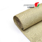 ผ้าใยแก้วเคลือบ Vermiculite ทนต่ออุณหภูมิสูงผ้าฉนวนความร้อน