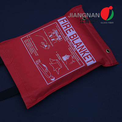 BSI Heavy Duty Fiberglass Fire Blanket สำหรับการป้องกันสารหน่วงไฟฉุกเฉินและฉนวนกันความร้อน