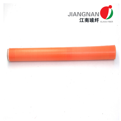 0.25mm 280g E - ผ้าใยแก้วเคลือบอะครีลิคสีส้มไฟเบอร์กลาส Glass Fiber Cloth