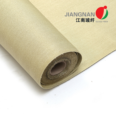 ผ้าทนอุณหภูมิสูง 1520 มม. Vermiculite Coated Fiber Glass Cloth