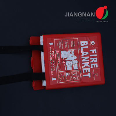 BSI Kitemark 360gsm อุปกรณ์ดับเพลิง Fibrglass ผ้าห่มหน่วงไฟสำหรับการเชื่อมด้วย BS EN 1869 2019 ได้รับการอนุมัติ
