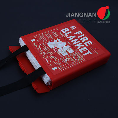 BSI Kitemark Double Silicone Coated Fiberglass Anti Fire Blanket CS06 with BS EN1869 2019 Approved