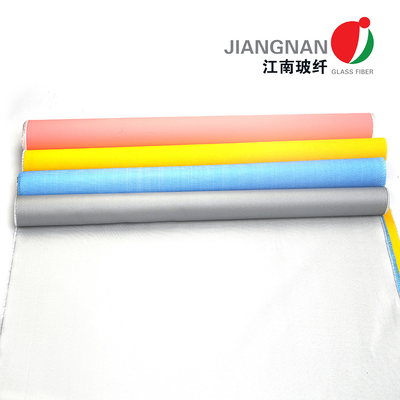 E-glass Polyurethane ผ้าแก้วเคลือบซิลิโคนทนความร้อนสองด้าน